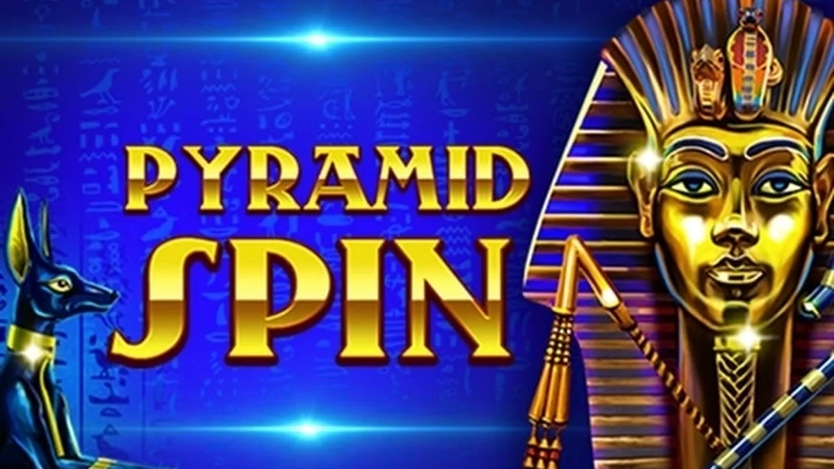 Pyramid Spin اسلاٹ گیم کا ایک منظر