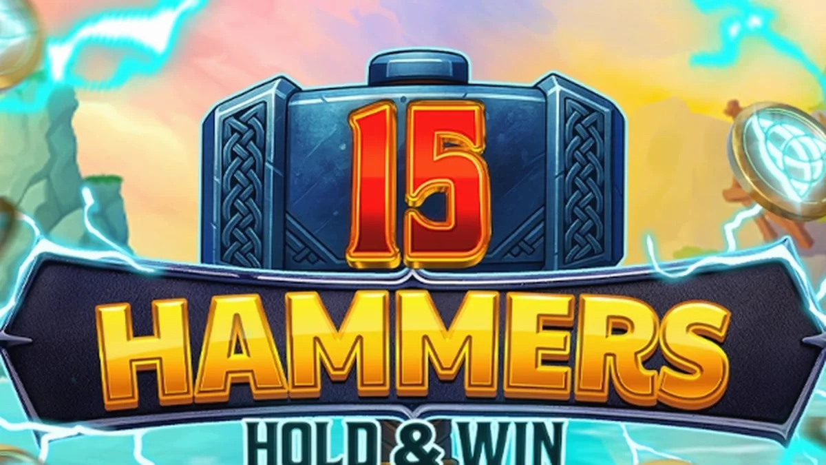 15 Hammers: Hold & Win سلاٹ کا گیم پلے اسکرین شاٹ